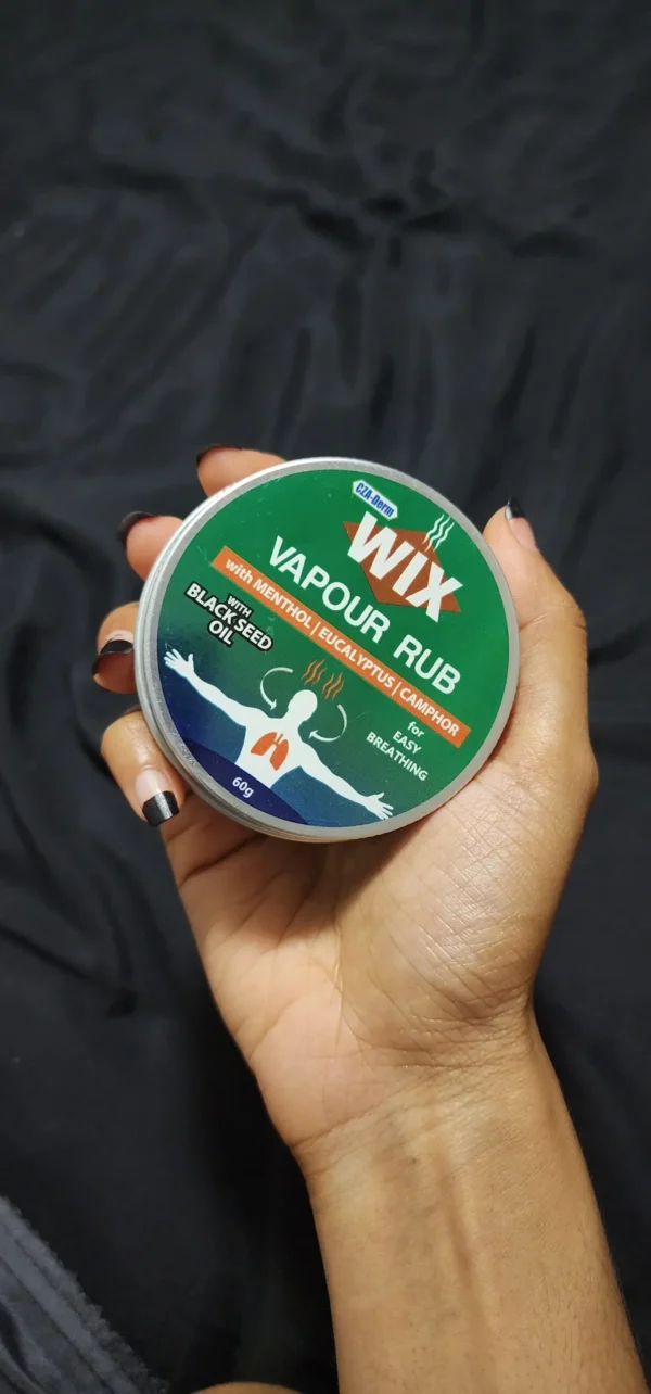 Wix Vapour Rub with Black Seed Oil 60g - Image 3